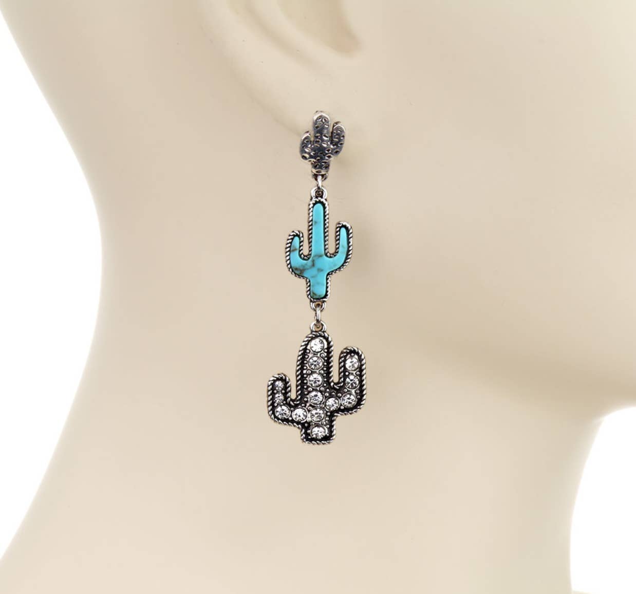 CACTUS DROP EARRINGS