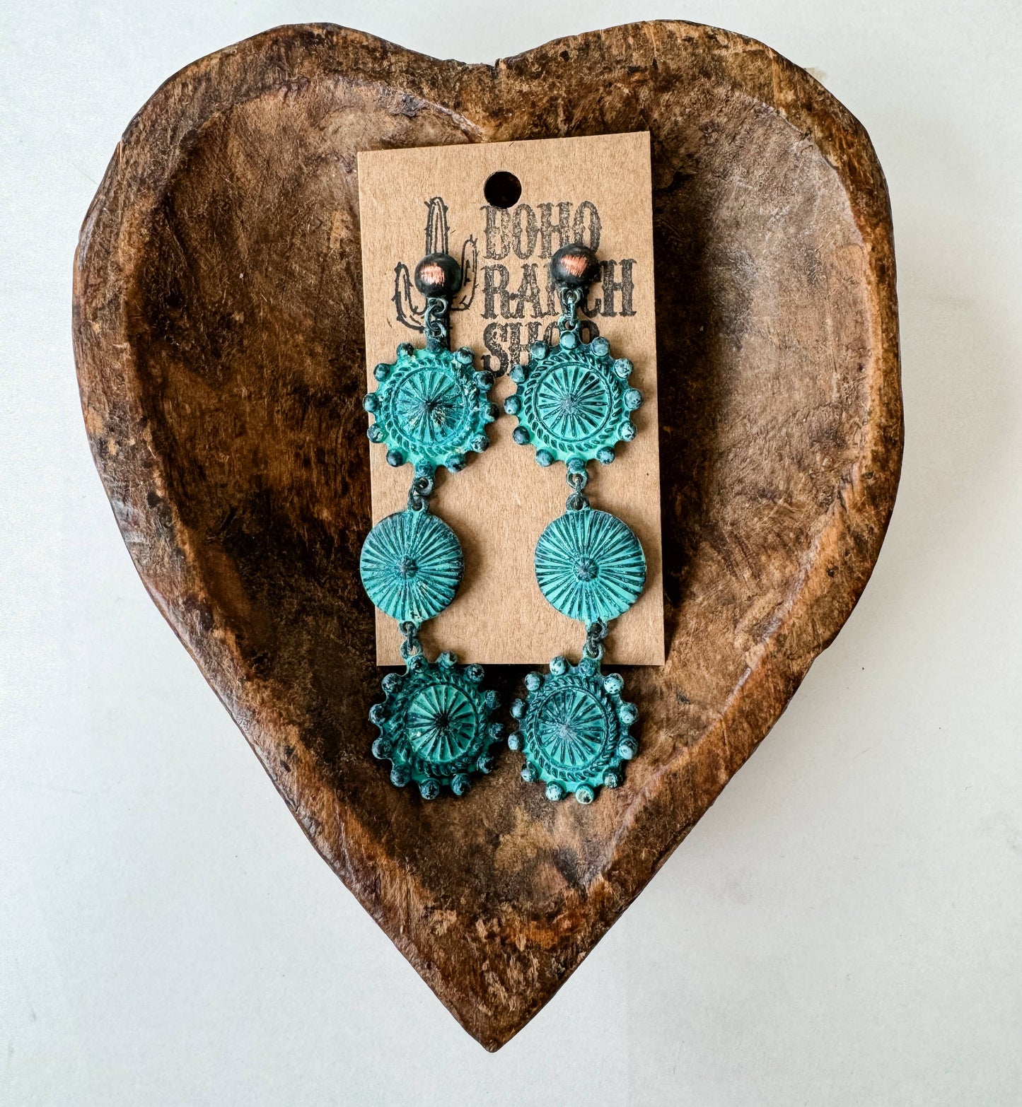 CONCHO EARRING