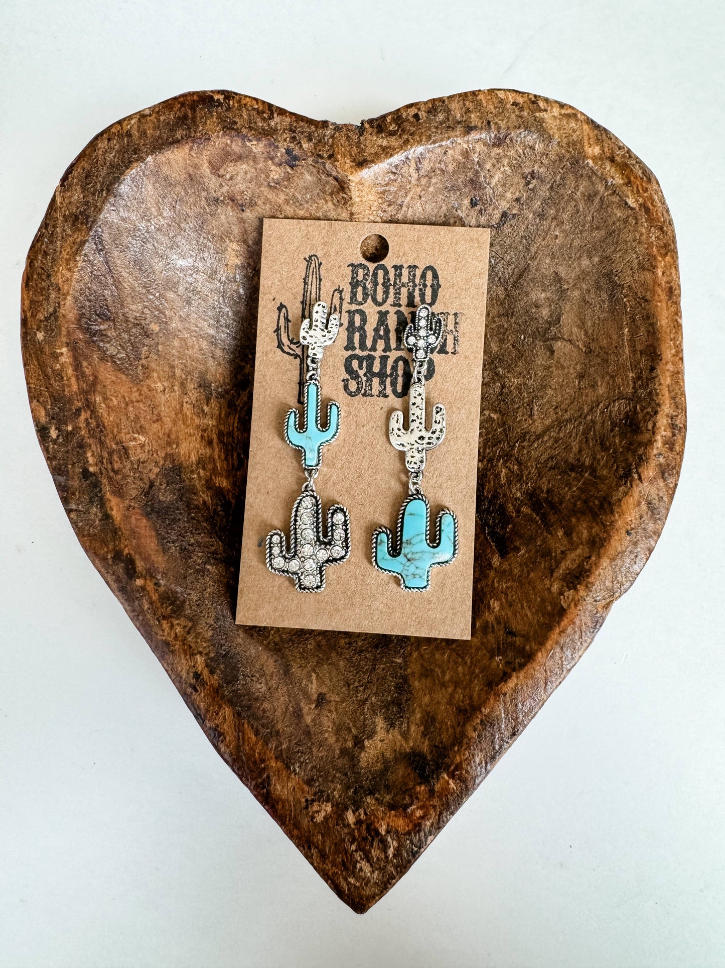CACTUS DROP EARRINGS