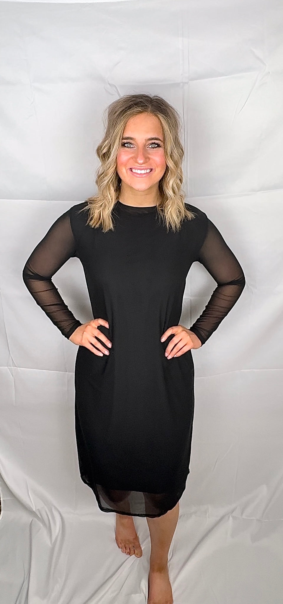 LONG SLEEVE DRESS