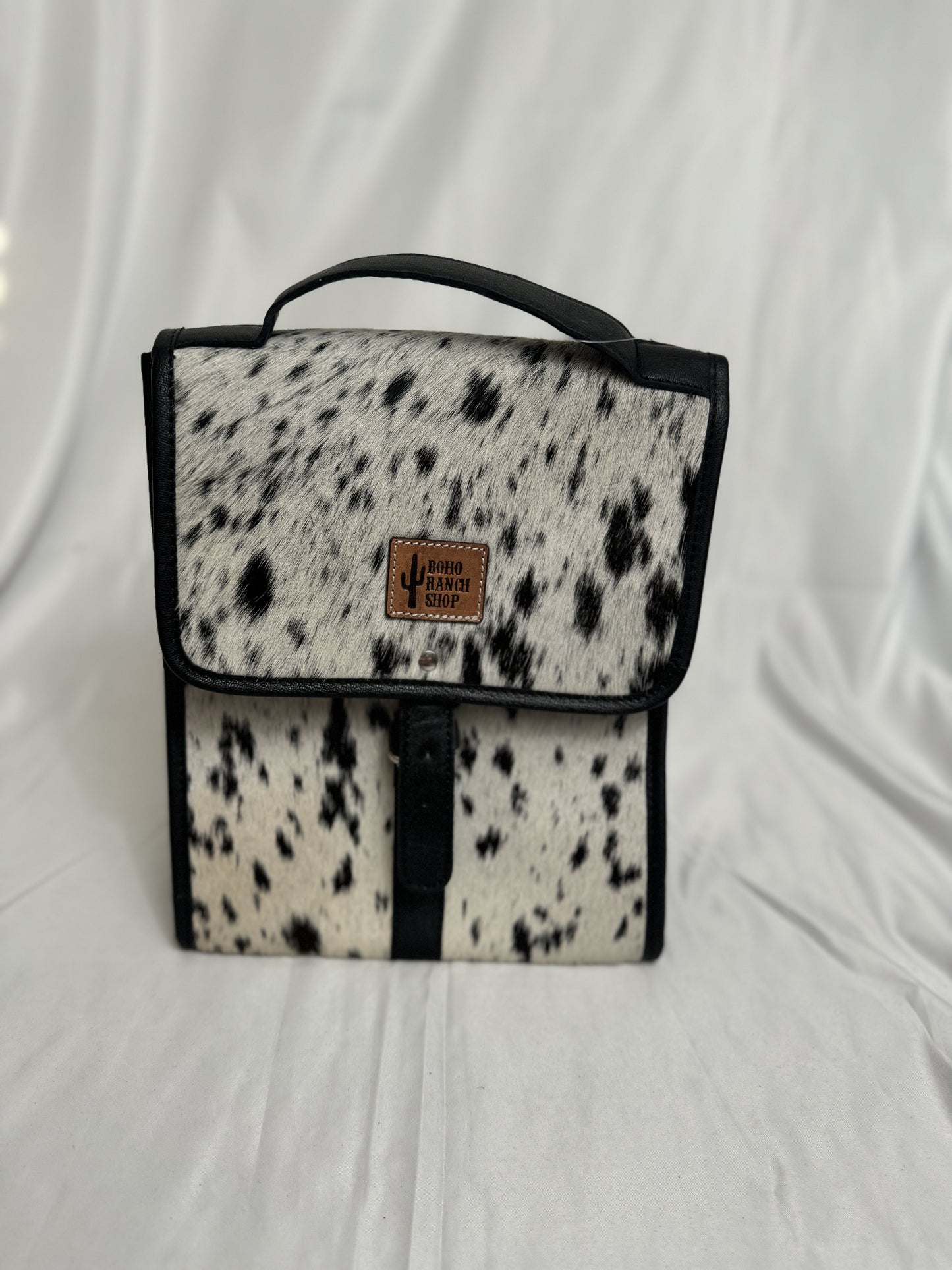 COWHIDE LUNCH BAG