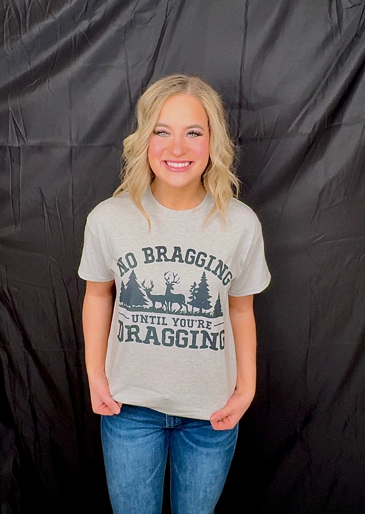 NO BRAGGING TEE