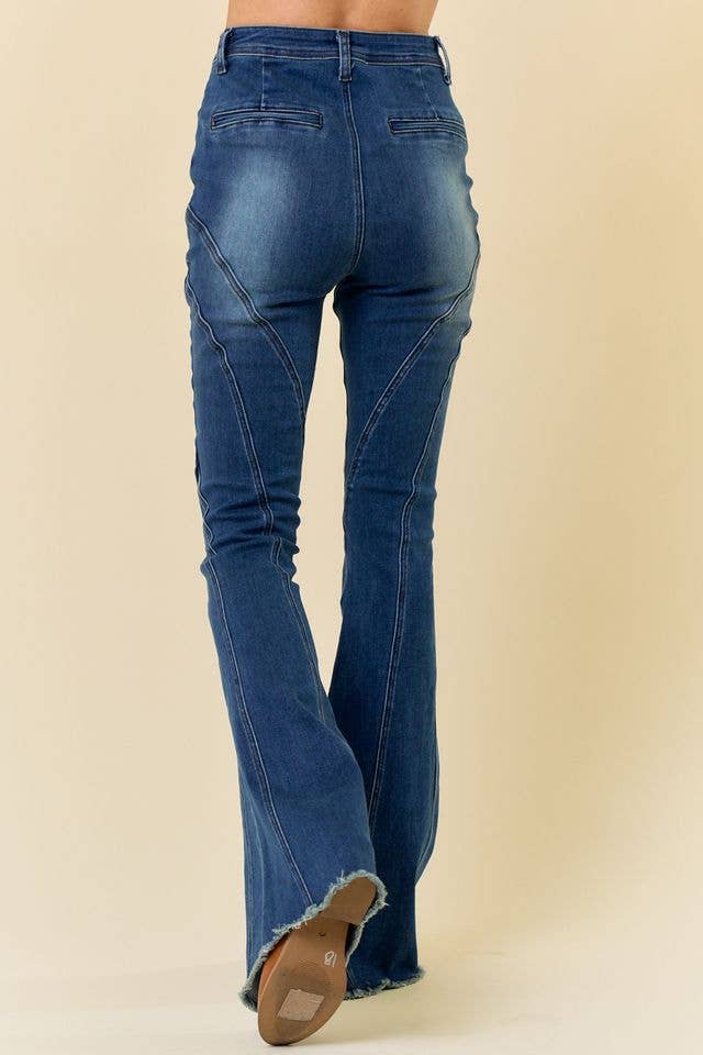 DETAIL DENIM JEANS