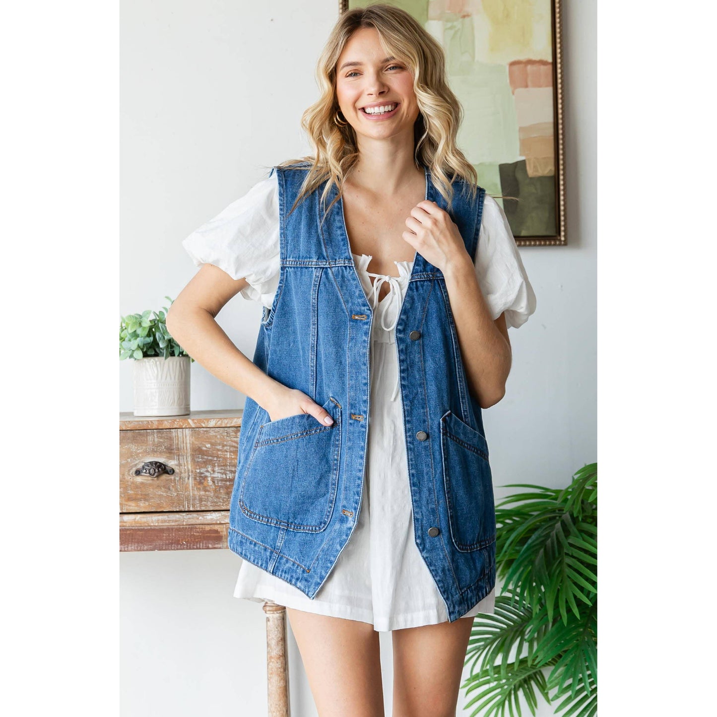 DENIM VEST