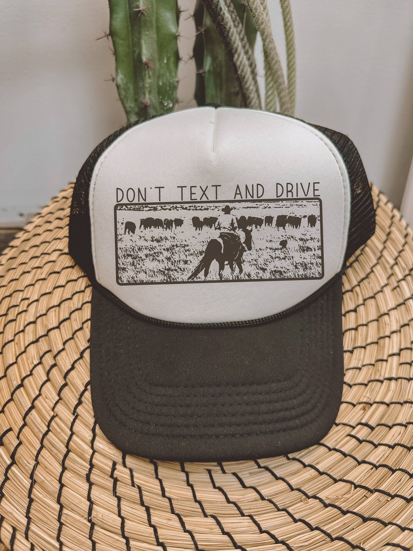 DON'T TEXT & DRIVE CAP