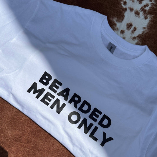 BEARDED MEN ONLY TSHIRT
