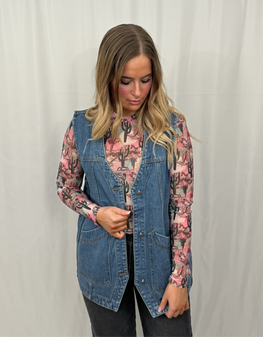 DENIM VEST