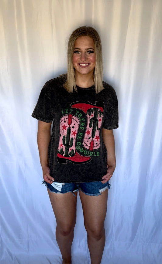 LET THERE BE COWGIRLS TEE