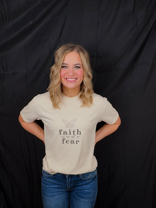 FAITH OVER FEAR TEE