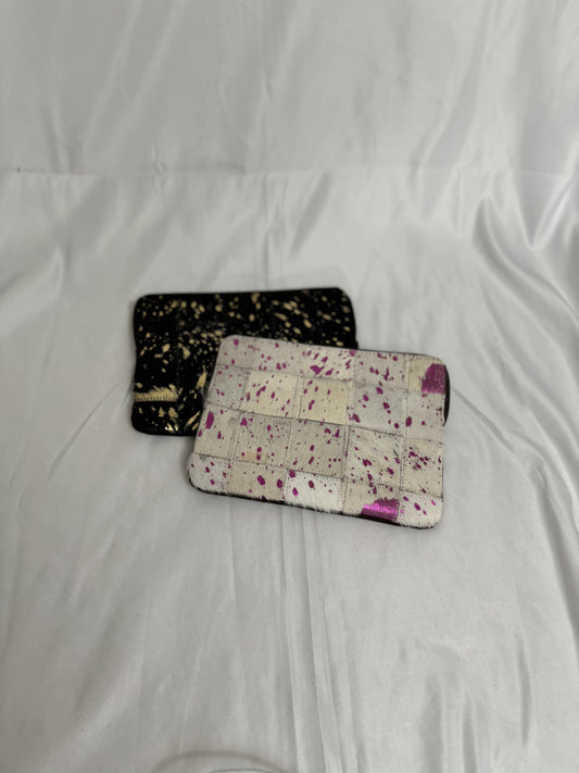 COWHIDE POUCH
